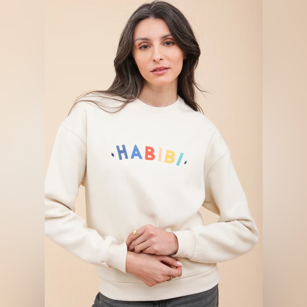 Cream 'Habibi' Sweatshirt
